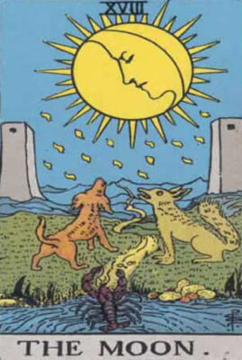 The Moon Tarot Card Meaning | Kristian von Sponneck