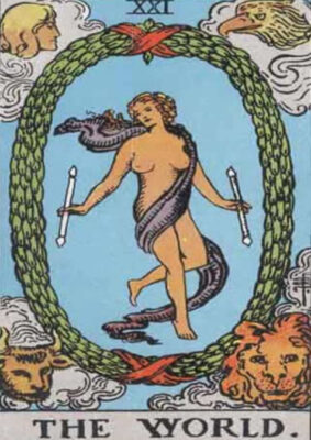 The World Tarot Card Meaning | Kristian von Sponneck