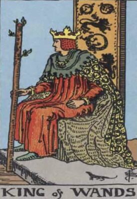 The King of Wands Tarot Card Meaning | Kristian von Sponneck