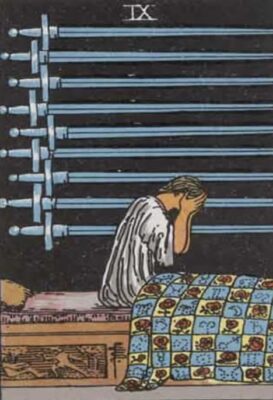 The Nine of Swords Tarot Card Meaning | Kristian von Sponneck